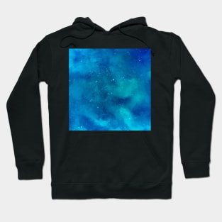 Mistic blue galaxy Hoodie